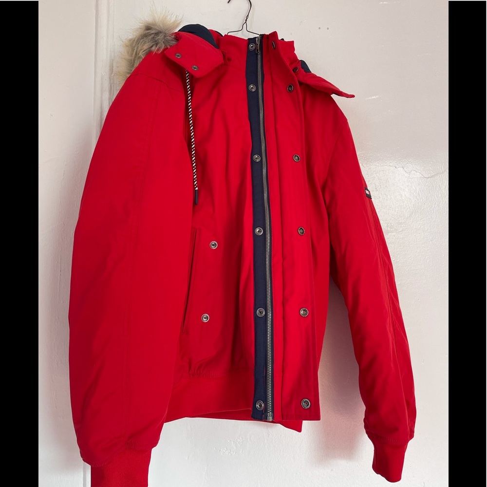Tommy Hillfigure  winter Snorkel - Red - L
